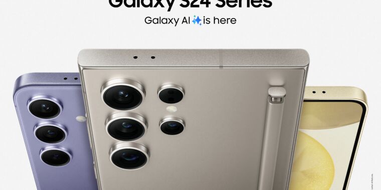 the-galaxy-s24-gets-seven-years-of-updates,-$1,300-titanium-“ultra”-model