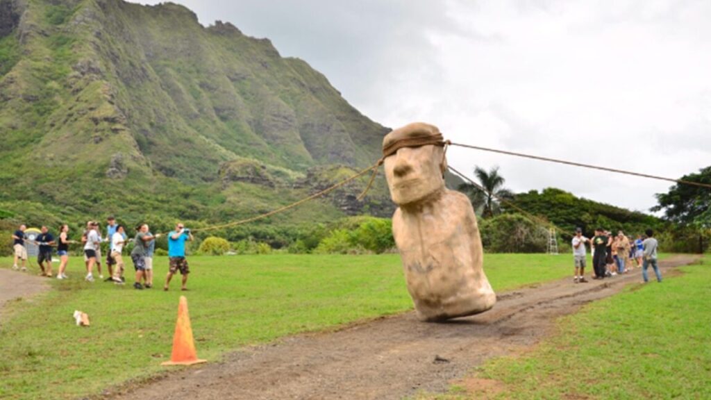 how-easter-island’s-giant-statues-“walked”-to-their-final-platforms