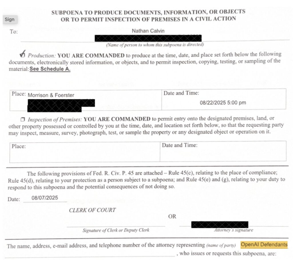 openai-#15:-more-on-openai’s-paranoid-lawfare-against-advocates-of-sb-53